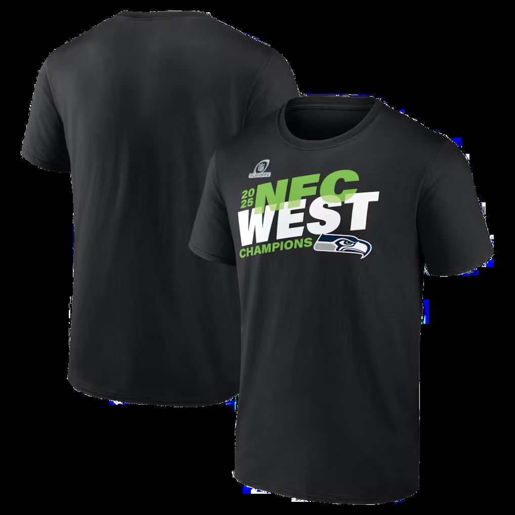 Men 2026 NFL Seattle Seahawks T-shirt black 02->nfl t-shirts->Sports Accessory